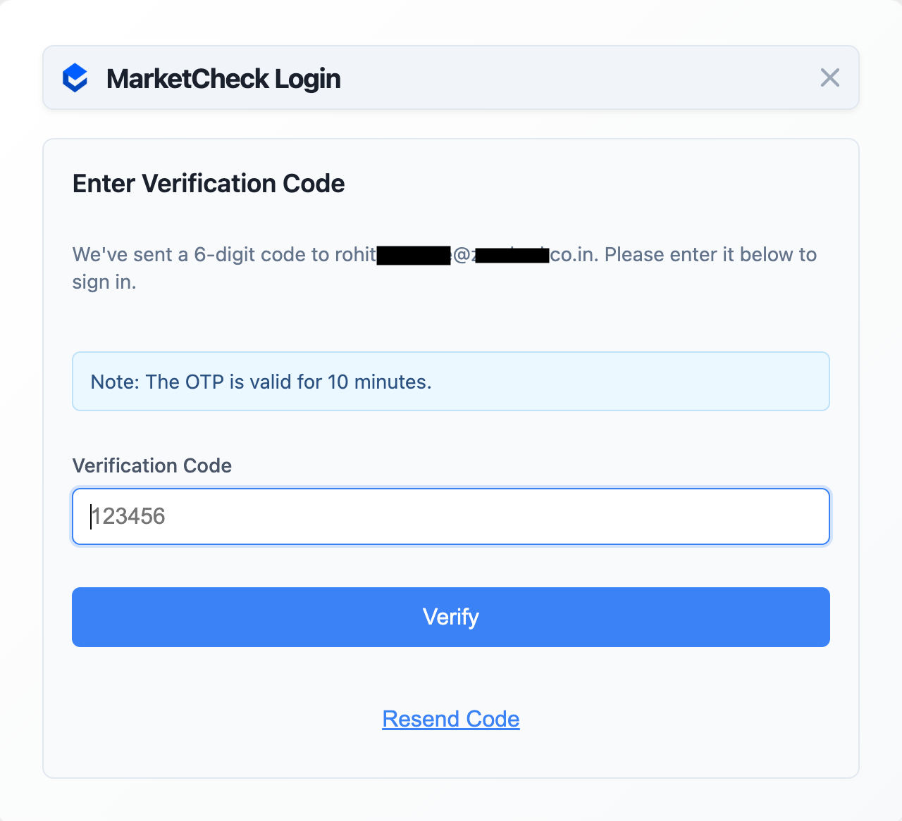 Extension Verify